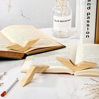 Cen Portable Thumb Book Page Holder Thumb Bookmark Handmade  Page Spreader for Reading Book Lover Boy Girl Office Worker