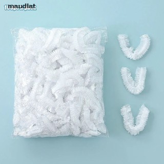 Maud 100 แผ่นฟิล์มพลาสติก ใช้ซ้ําได้ สําหรับปิดถนอมอาหาร EN