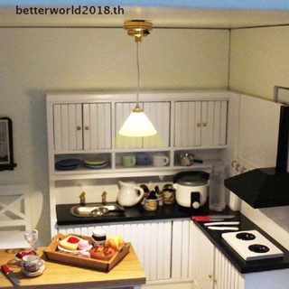 [betterworld2018] โคมไฟเพดานจิ๋ว LED 1:12 สําหรับตกแต่งบ้านตุ๊กตา [TH]