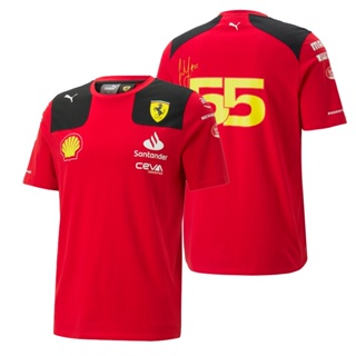 เสื้อยืด ลาย SCUDERIA FERRARI 55 2023