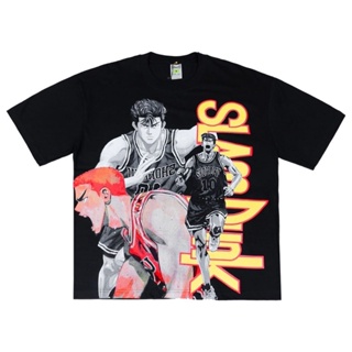 tshirt เสื้อยืด ขนาดใหญ่ พิมพ์ลาย Slam Dunk Sakuragi(S-5XL)