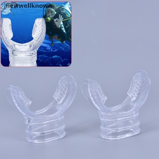 [newwellknown] 1PC Dive Tube Snorkel Silicone Clear Underwater Diving Tube Swimming Accessories SDA