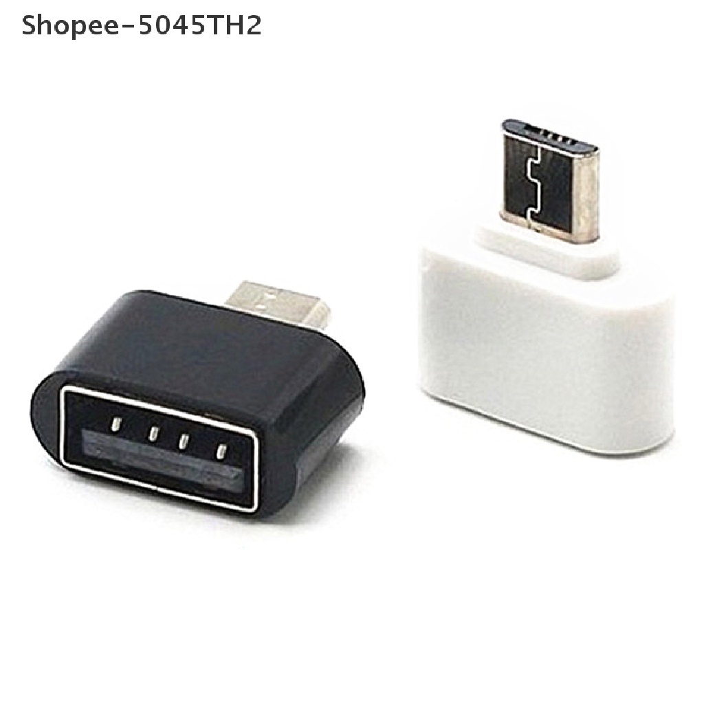 【ขายดี】อะแดปเตอร์ Micro USB B OTG ตัวผู้ เป็นตัวเมีย USB Type A สีดํา สําหรับสมาร์ทโฟน แท็บเล็ต Android Samsung Xiaomi (f)