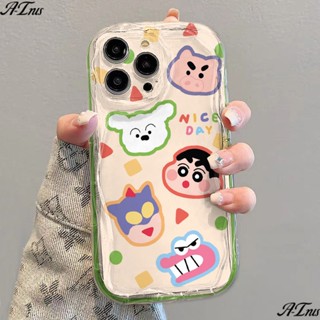 ✅Xiaoxin เคสป้องกันโทรศัพท์มือถือใส แบบนิ่ม ลายหมู กันกระแทก สําหรับ Apple iPhone 14 13promax 12 11 7 8p xsxr 93UD