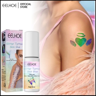 EELHOE Glitter Tattoo Skin Glue Face Body Painting Eye Makeup Make-Up Sequins Glitter Powder Skin Tattoo Glue-Eelhoe