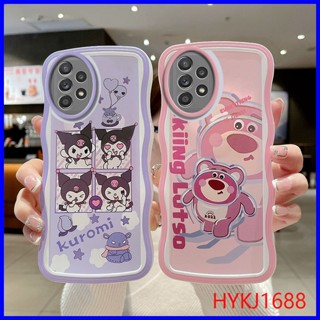 เคสโทรศัพท์มือถือแบบนิ่ม tpu ลายหยัก สําหรับ Samsung A23 A32 A33 A52 A72 A73 A52 A52S M32 4G A13 5G A04S