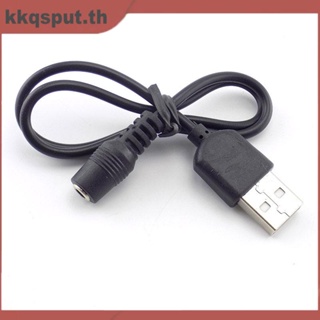 สายเคเบิลต่อขยาย USB 2.0 DC ตัวเมีย เป็น USB A ตัวผู้ 3.5*1.35 มม. สําหรับเชื่อมต่อบาร์เรล THK2