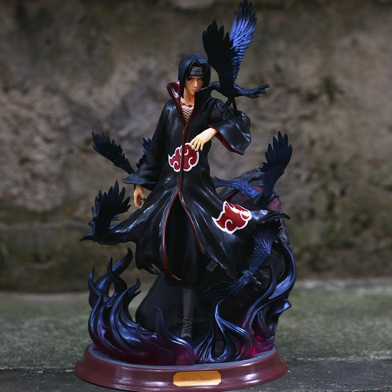 Naruto Xiao organization yuzhibo skunk Crow skunk Hall skunk God animation hand-made model GK decoration statue - รูปที่ 7