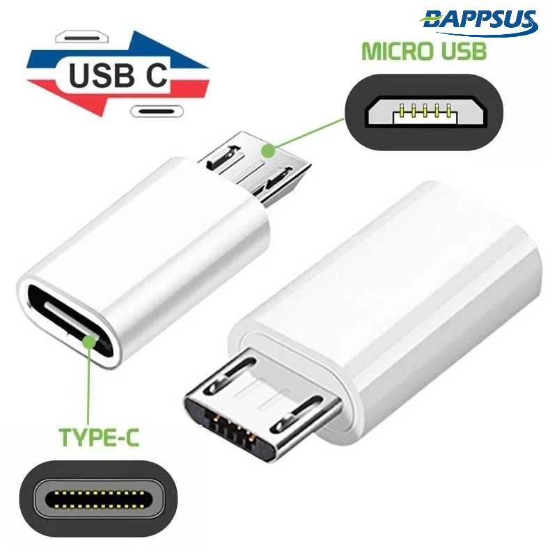 อะแดปเตอร์ชาร์จ Type C เป็น Micro USB ตัวเมีย แบบชาร์จเร็ว ทนทาน สําหรับโทรศัพท์มือถือ Xiaomi