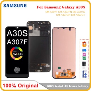 อะไหล่หน้าจอสัมผัส LCD 6.4 นิ้ว สําหรับ Samsung Galaxy A30S A307 A307F A307FN Galaxy A30S A307