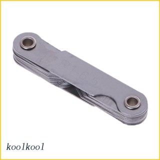 Koolool Radius Fillet Gauge Industrial Measuring Tool Gauge Set R1-6.5/R7-14.5/R15-25mm