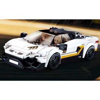 ใหม่ โมเดลรถยนต์ MOC Technic Speed Super Racing ของเล่นสําหรับเด็ก 1:26 DIY 276 ชิ้น