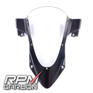 BMW S1000RR Windshield Carbon - Clear Glass (See Description)