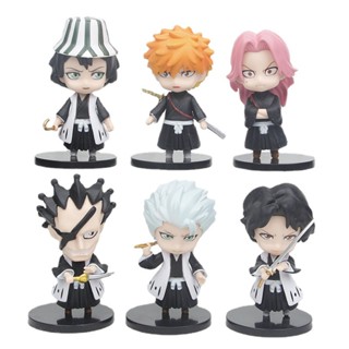 ตุ๊กตาฟิกเกอร์ Anime Nendoroid BLEACH Kurosaki Ichigo 10 ตัว 6 ชิ้น