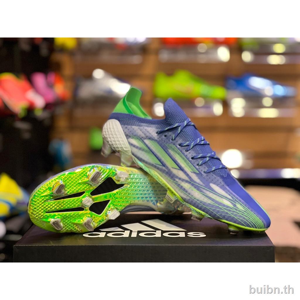 TOP🐼COD Adidas รองเท้าฟุตบอล รองเท้าสตั๊ด Adidas X Speedflow.1 Fg พร้อมส่ง