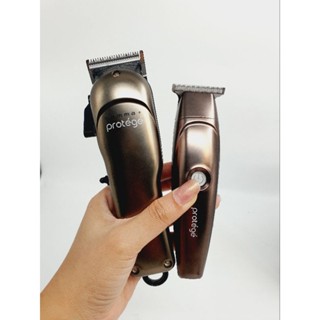 [งานคู่] Gamma+ Protege Gunmetal Cordless Clipper &amp;Trimmer Combo เครื่องมือดูแลผม ตัดผม