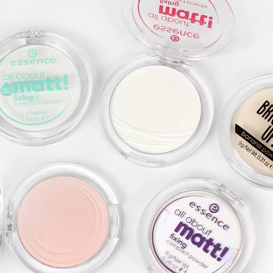 Eisen แป้งฝุ่น แป้งฝุ่น แป้งกล้วย โค้กนุ่ม ละอองน้ํา ใบหน้า น้ํามัน เพื่อลบน้ํามัน แก้ไข แต่งหน้า แป