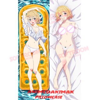 ปลอกหมอน แบบนิ่ม ลายอนิเมะญี่ปุ่น Nanami Mami Kanojo Okarishimasu Dakimakura ขนาด 50x160 ซม. สําหรับตกแต่งบ้าน โซฟา เตียง DK4208