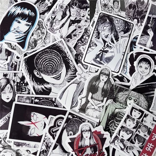 ❉ จุนจิ อิโต้ สติกเกอร์ Tomie Series 01 ❉ สติกเกอร์แฟชั่น กันน้ํา DIY 50 ชิ้น/เซต