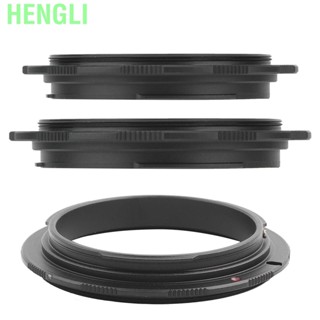 Hengli Durable Aluminium Alloy Macro Shooting Reverse Adapter Ring for Canon EOS Mount DSLR Camera