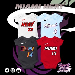 Nba Miami Heat ปรับแต่ง Baby Onesie DRYV