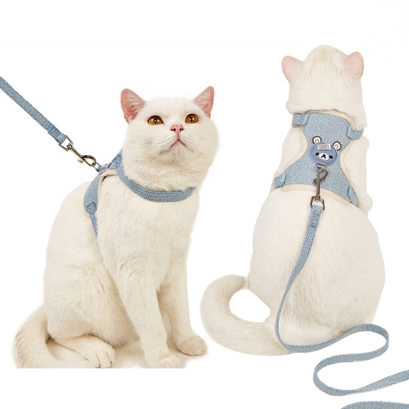 1.5เมตร สายจูงสัตว์เลี้ยง แมว สายจูงแมว สายจูงรูปหมี จูงหมา - รูปที่ 3