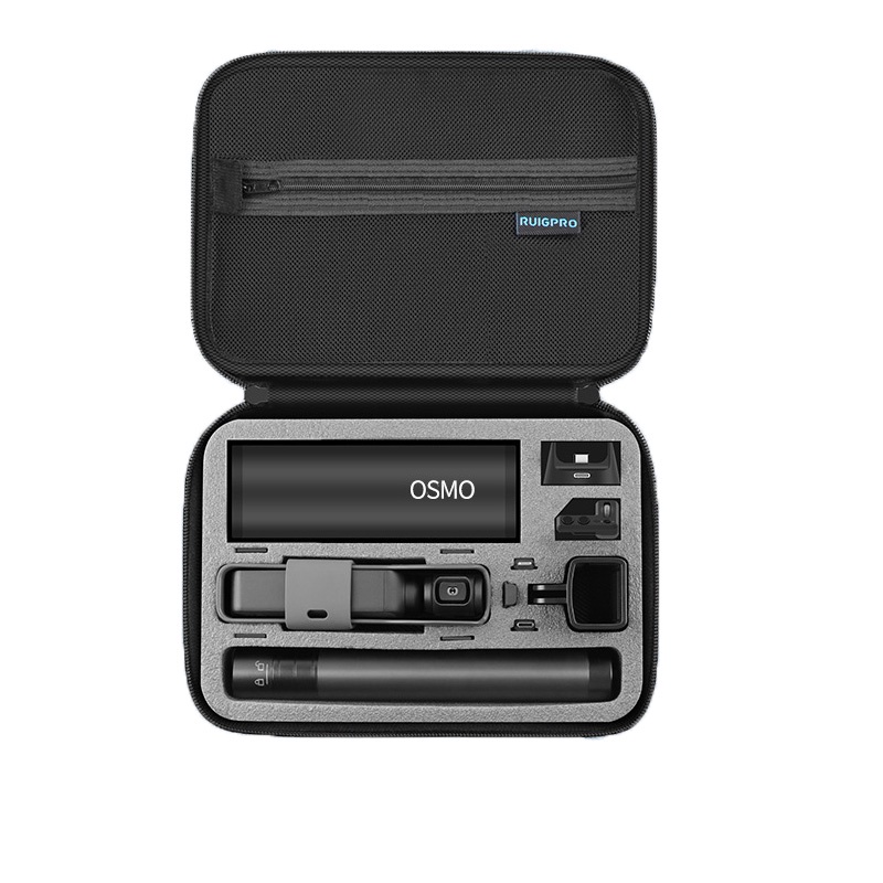 Pocket 2 กิมบอล แบบพกพา เคสกระเป๋าถือ ฐานชาร์จ / กล่องชาร์จ / ไม้เซลฟี่ / กระเป๋าเก็บล้อควบคุม สําหรับ DJI Osmo Pocket 2