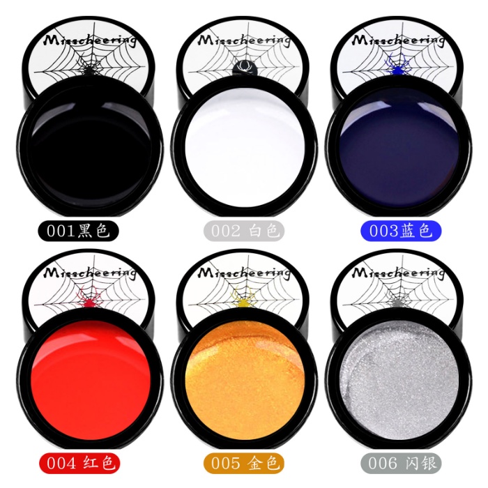 ใหม่ สายกาว แบบดึง ยืดหยุ่น สําหรับตกแต่งเล็บ DIY - รูปที่ 3