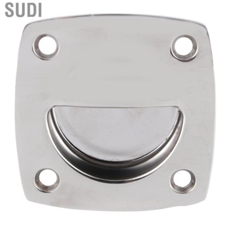 Sudi Rectangular Grip  Marine Flush Lifting Handle Easy Grasp Corrosion Resistant  for Boat Deck for Yachts Fishing Boats