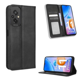 เคสโทรศัพท์มือถือหนัง ฝาพับแม่เหล็ก สไตล์เรโทร สําหรับ BLU G51 G71 G91 plus pro max