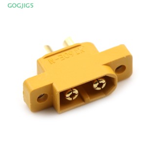 [GOGJIG5] XT60E-M Mountable XT60 Male Plug Connector For RC Models Multicopter UOO