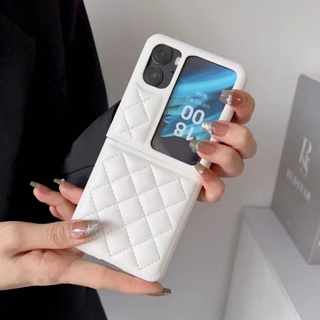 เคสโทรศัพท์มือถือหนัง ฝาพับ กันกระแทก หรูหรา สําหรับ OPPO Find N2 Flip 5G N2Flip