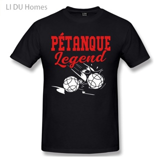 [S-5XL]เสื้อยืดลําลอง แขนสั้น คอกลม พิมพ์ลายเกม Petanque Legend Ball สวมใส่สบาย สไตล์คลาสสิก สําหรับวัยรุ่น ฟิตเนส