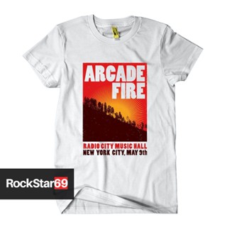 oversize T-shirt Kaos Band Arcade Fire 11 Size S - 7XL Kaos รองเท้าผ้าใบลําลอง ขนาดใหญ่ สําหรับผู้ใหญ่ | เสื้อยืด พรีเมี