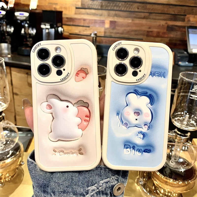 Casetify เคสโทรศัพท์มือถือแบบนิ่ม ลายกระต่ายน่ารัก สําหรับ Huawei P30 PRO P20 lite P40 PRO y7 PRO 20