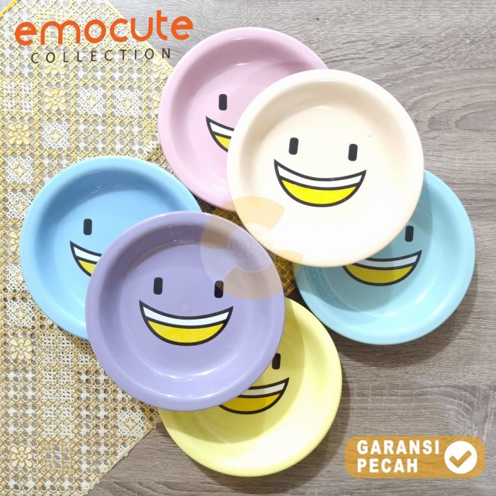 HOMECO จานดินเนอร์ Omega Emoji Collection 7in |จานอาหารค่ํา 18 ซม