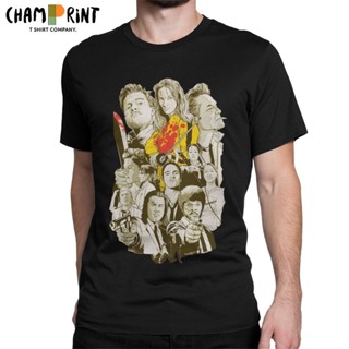 [S-5XL] เสื้อยืด ผ้าฝ้ายแท้ พิมพ์ลาย QUENTIN TARANTINO CHARACTERS Kill Bill สไตล์ญี่ปุ่น สําหรับผู้ชาย