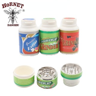 50MM 3 Parts Gum Stash Grinder เครื่องบดสมุนไพร ที่บดสมุนไพร ถังเก็บความลับ 50 มม. 3 ส่วน