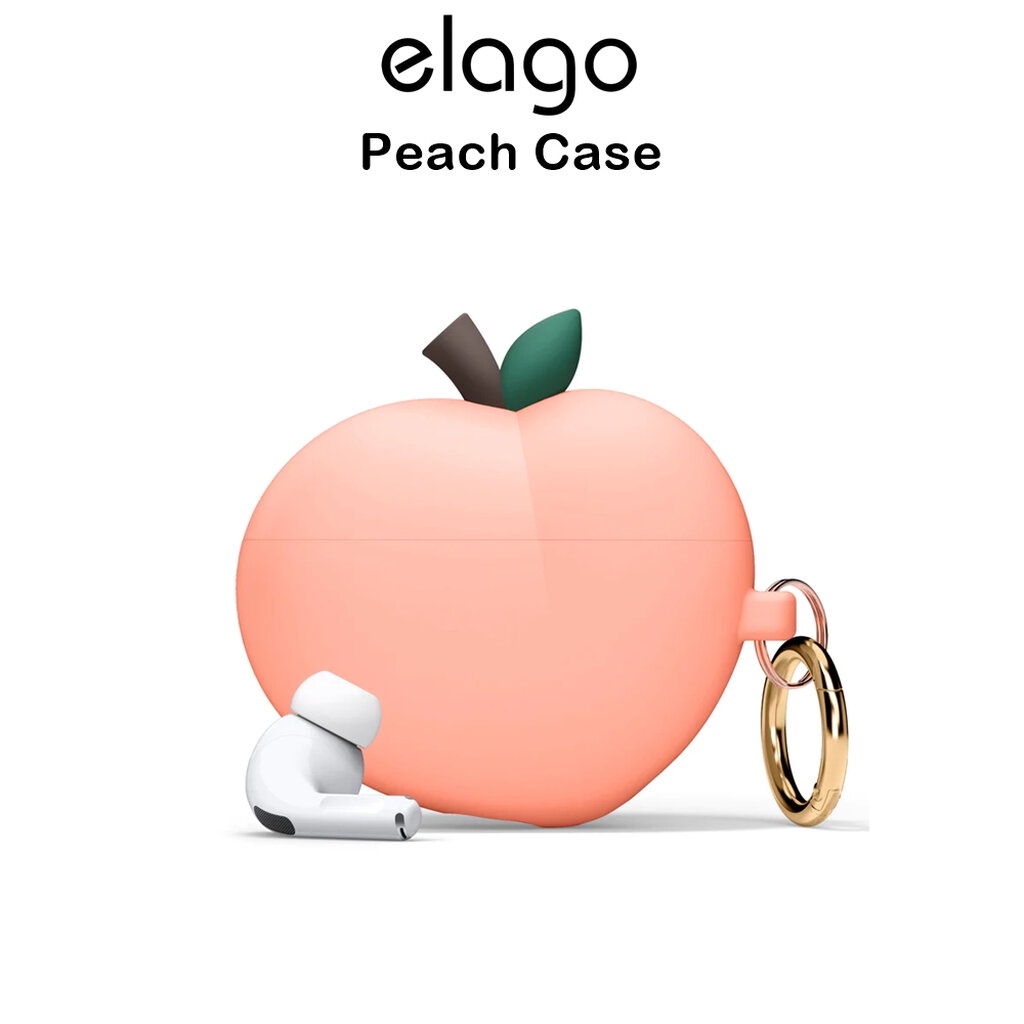 Elago Peach Case เคสกันกระแทกเกรดพรีเมี่ยมจากอเมริกา เคสสำหรับ AirPods Pro2 (ของแท้100%)