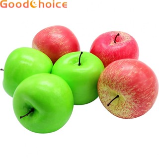 【Good】1pc Home Shop Party Lifelike Artificial Fruit Kitchen Fake Apple Decor【Ready Stock】