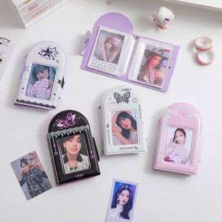 Kawaii อัลบั้มรูปภาพ PVC ลายศิลปินเกาหลี Kpop Idol 40 ช่อง 3 นิ้ว ขนาดเล็ก