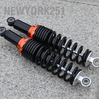 Newyork251 โช้คอัพหลังรถจักรยานยนต์ 2 ชิ้น Universal Suspension Damper สำหรับรถมอเตอร์ไซด์ไฟฟ้าสกูตเตอร์