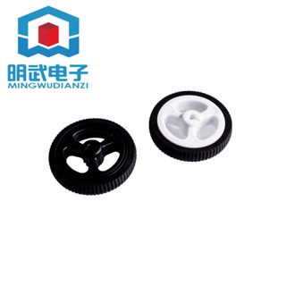 ล้อยางมอเตอร์ ZJ327 3PI miniQ N20 เส้นผ่าศูนย์กลาง 34 มม. รหัสเพลท 34 * 7 10 ชิ้น