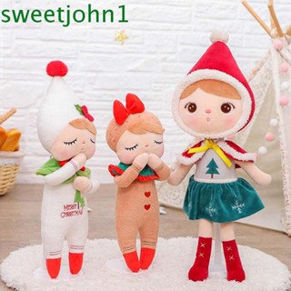 Sweetjohn ตุ๊กตาการ์ตูนคริสต์มาส Linda แบบนิ่ม ของเล่นสําหรับเด็ก