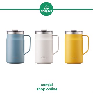 LocknLock (ล็อกเอ็นล็อก) แก้วเก็บอุณหภูมิร้อน-เย็น Metro Mug รุ่น LHC4282 ความจุ 600 มล.