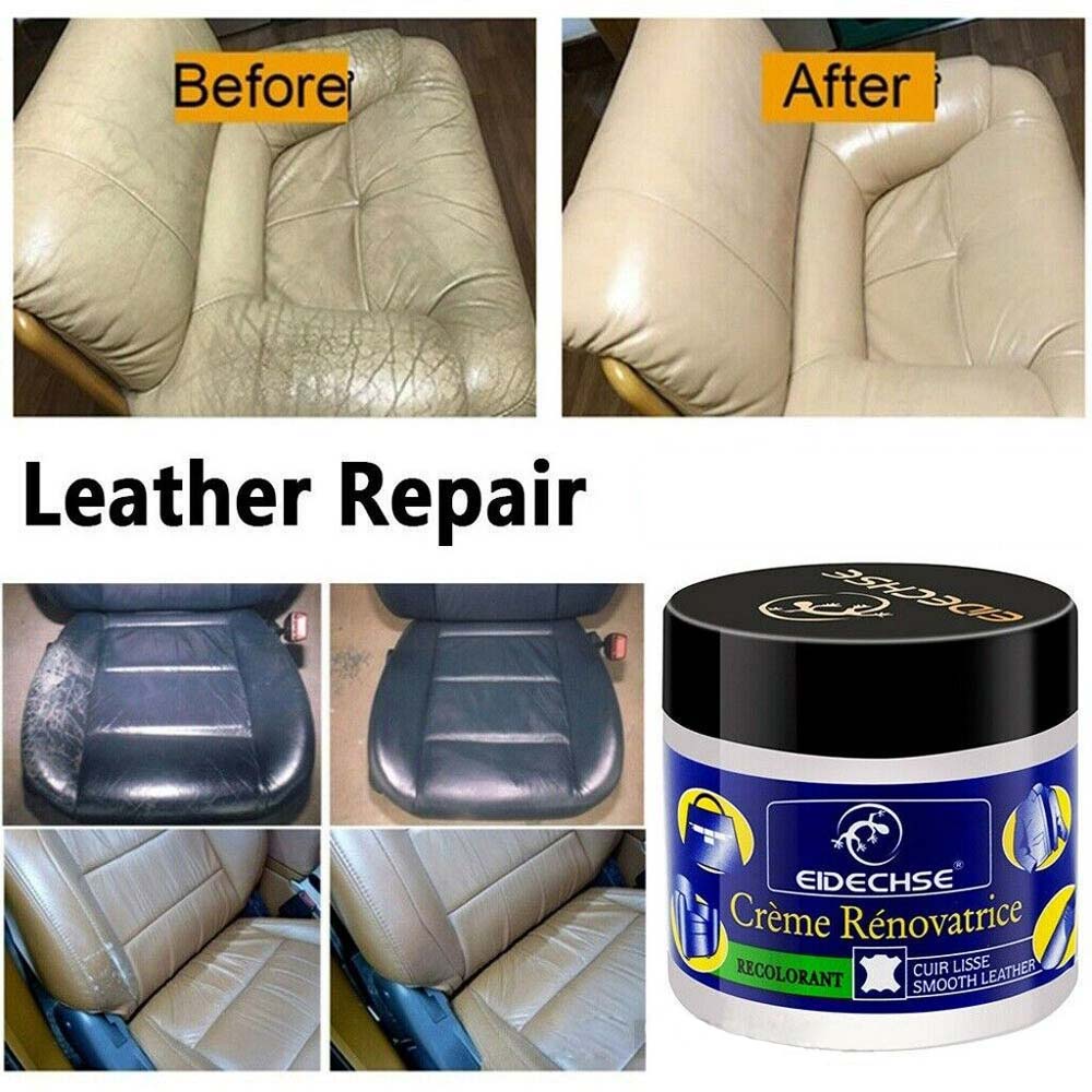 Leather Balm Cleaner Conditioner Repair Paint Leather Restore Bag Sofa Car Seat