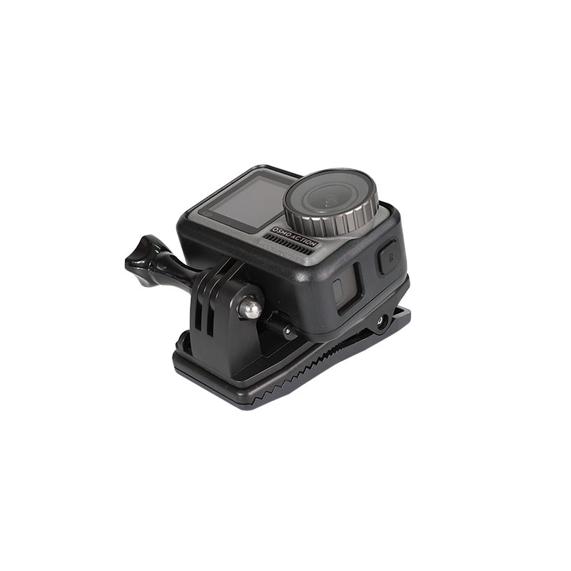 เมาท์ขาตั้งกล้อง แบบคลิปหนีบ ติดกระเป๋าเป้สะพายหลัง สําหรับ DJI OSMO ACTION 3 2 Gopro Hero 11 10 9 8 7 6 5 4 SJCAM EKEN Insta360