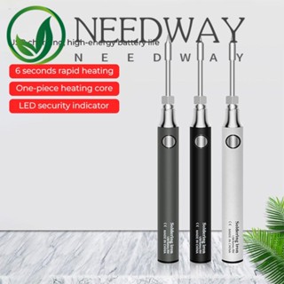 Needway หัวแร้งเชื่อมบัดกรีไฟฟ้า แบบไร้สาย ชาร์จ USB 5V 8W DIY