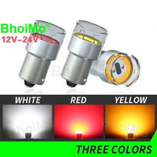 Bhoimo หลอดไฟเลี้ยว ไฟตัดหมอก ไฟเลี้ยว ไฟเดย์ไลท์ LED DC24V DC12v 1156 P21W BA15S DRL 1157 P21/5W BAY15D สําหรับรถจักรยานยนต์