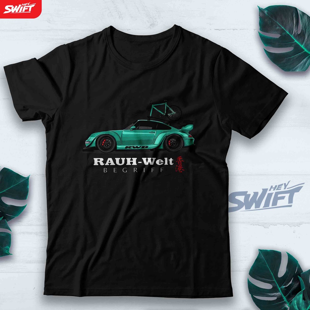 เสื้อยืด ลาย Rwb 911 พร้อมหลังคาจักรยาน DISTRO